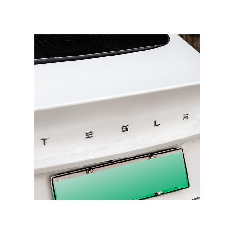 Tesla Model 3 (T E S L A Design) Trunk Emblem