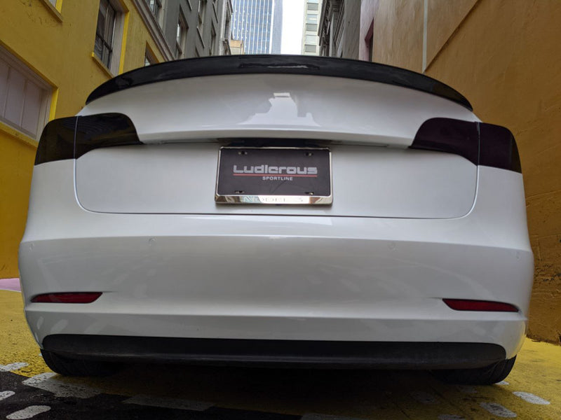 Tesla Model 3 Real Carbon Fiber Performance Spoiler