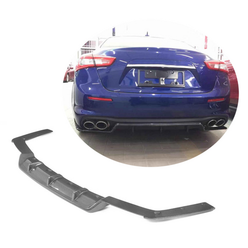 Maserati Ghibli Carbon Fiber Rear Diffuser